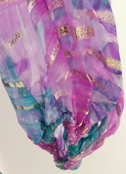 ADELE Simpson Платье женское фиолетовое голубое бирюзовое диско disco