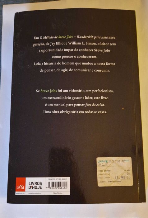 Livro "O Método de Steve Jobs iLeadership para uma Nova Geração"