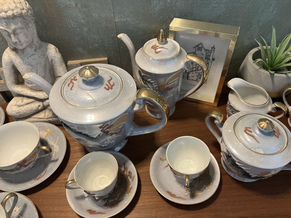 Servico de café e chá japones