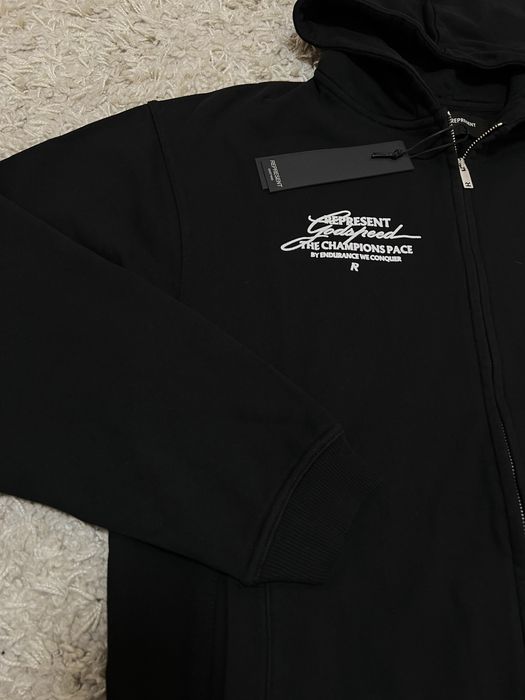 Represent vetements зіп худі