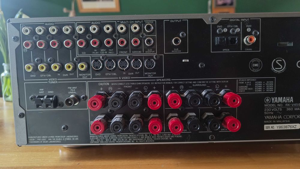 Amplituner Yamaha RX-V459 DVD S559MK2