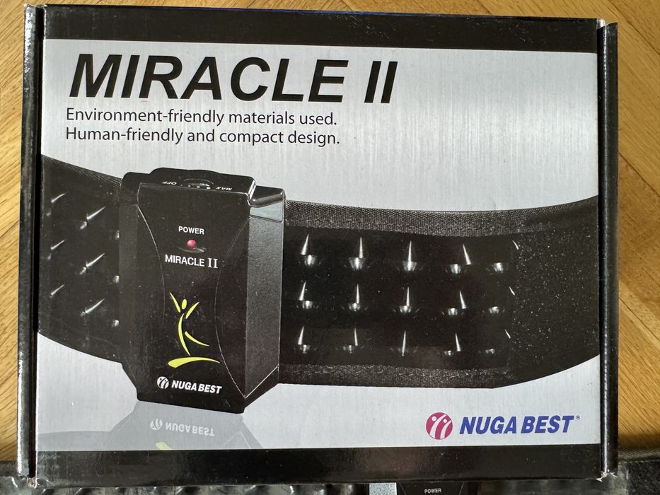 Pas tutmalinowy/turmaniowy miostymulacyjny masazer Nuga Best Miracle 2