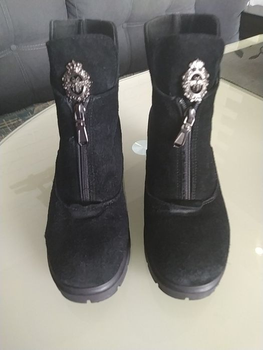 Сапоги  зимові ботінки угги черевики натуральні