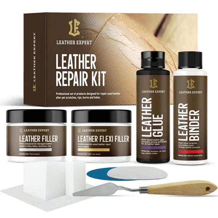 Комплект для реставрації шкіри автомобіля Leather Expert Repair Kit