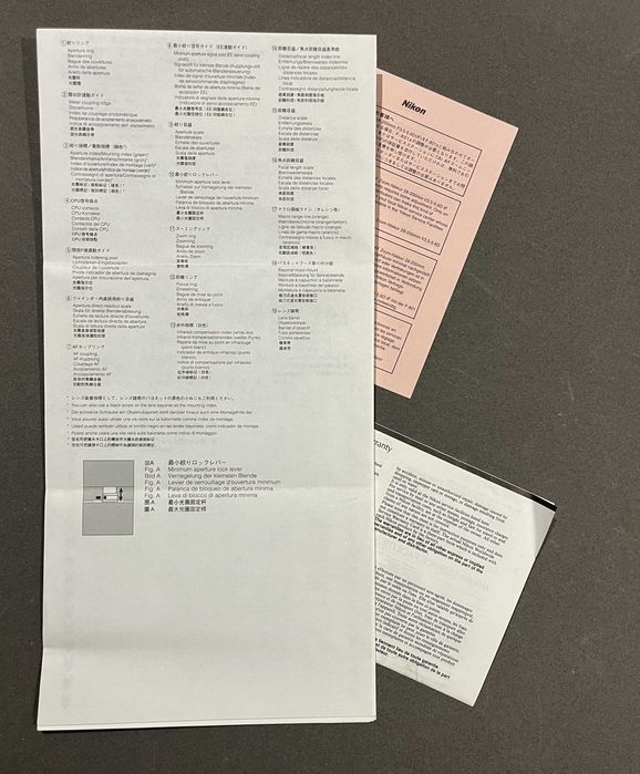 Manual Nikon af zoom-nikkor 28-200mm