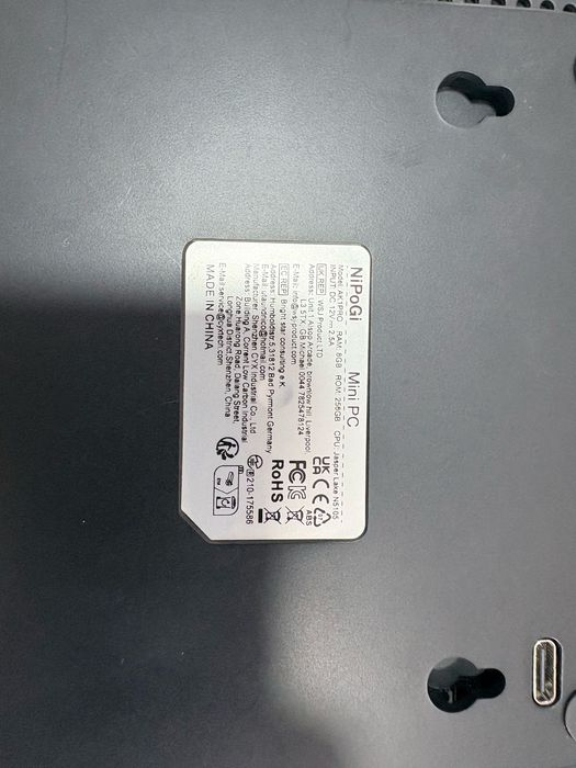 Mini PC NiPoGi AK1 PRO N5105 8GB 256GB SSD [90]