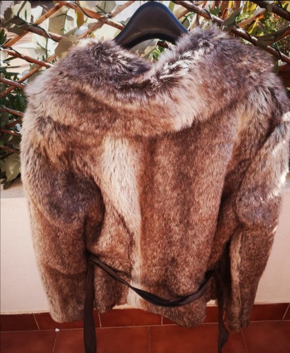 Casaco imitação pêlo