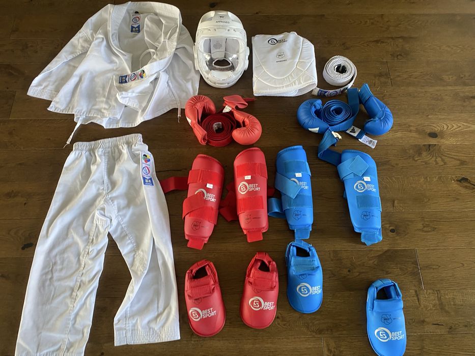 Zestaw do karate. WKF Approved.