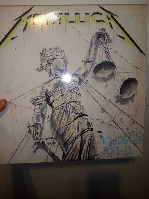 Vinil metallica - and justice for all 1988 vertigo first edition 2 lp