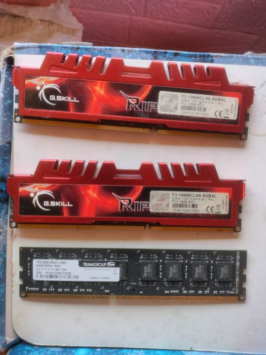24GB Memoria RAM DDR3 Gskill Ripjaws