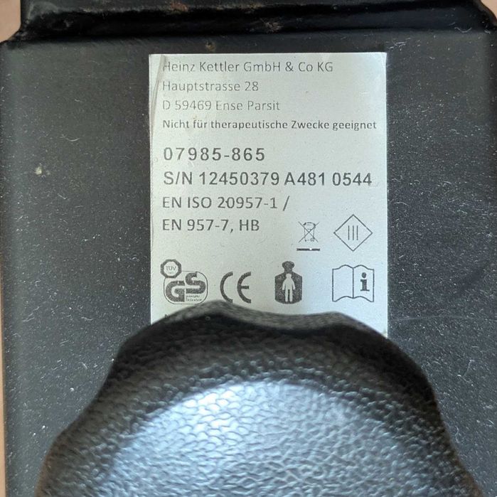 Máquina de Remo Kettler – Pouco Uso