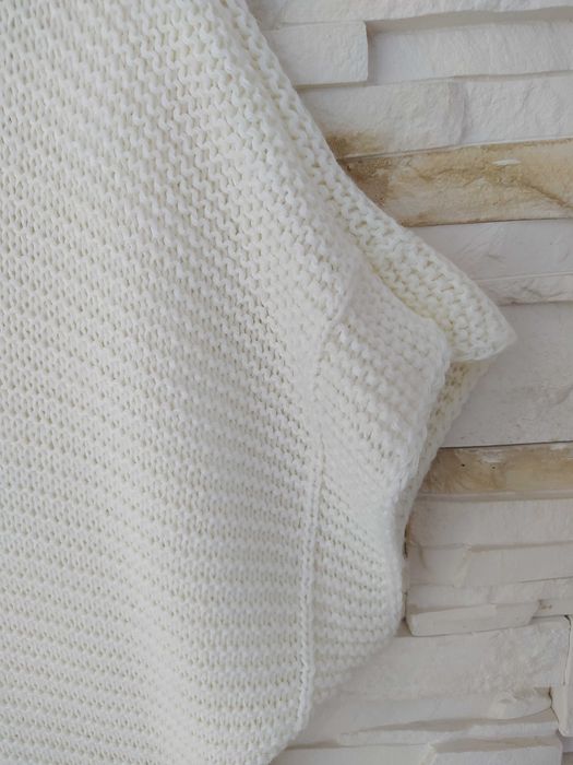 Kremowy sweter tunika r.42 44