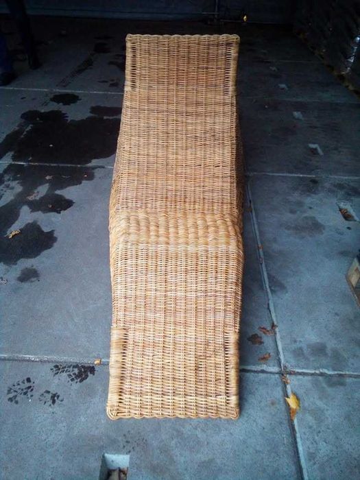 IKEA szezlong rattanowy leżak Karlskrona