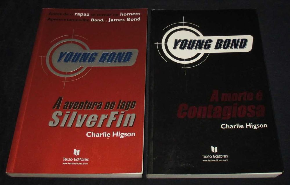 Livros Young Bond Charlie Higson