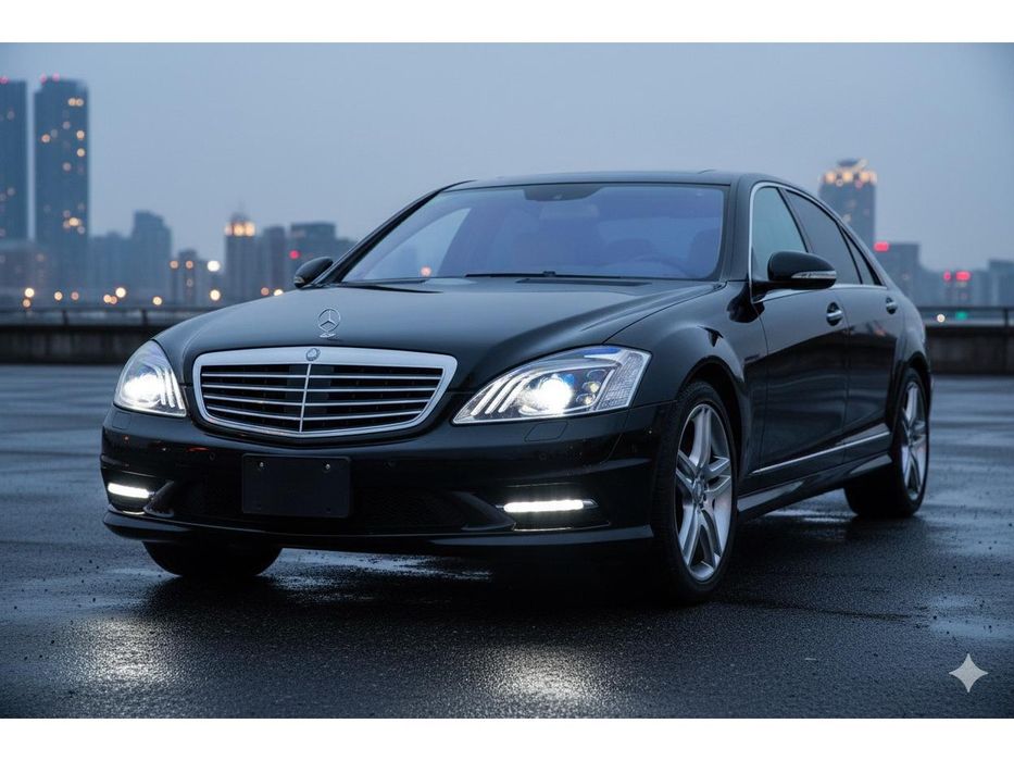 Mercedes W221 Рестайлінг фари (дизайн W222)