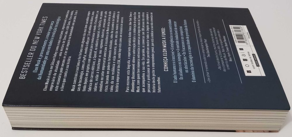 Biografia Oficial de Elon Musk por Ashlee Vance [Portes Grátis]