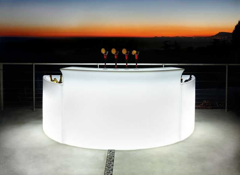 Balcão led eventos