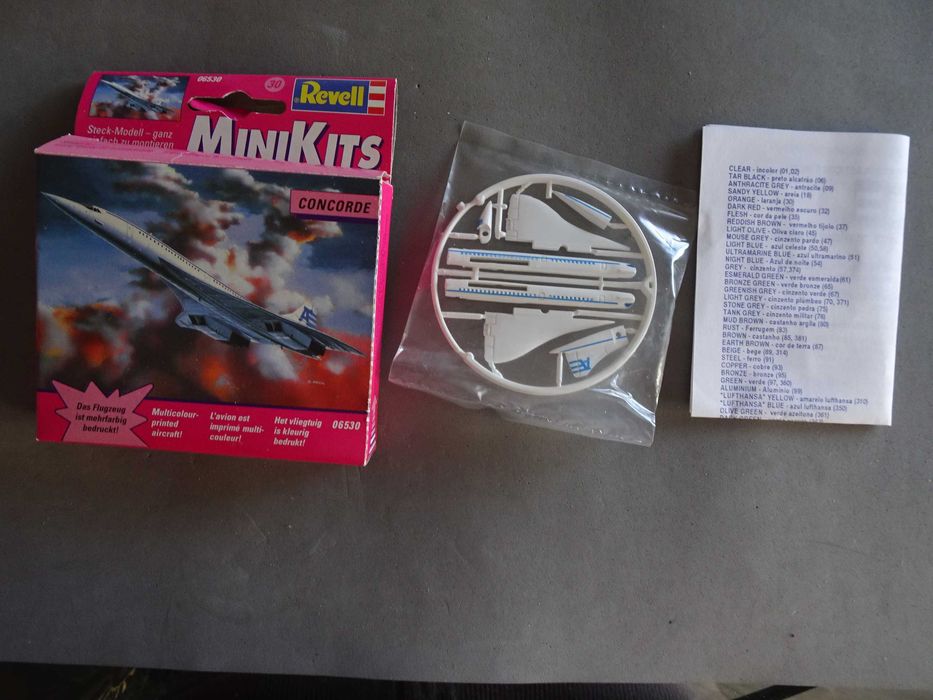 Mini-kits da Revell (kit selado)