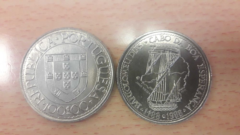 Moedas 1988 de 100$