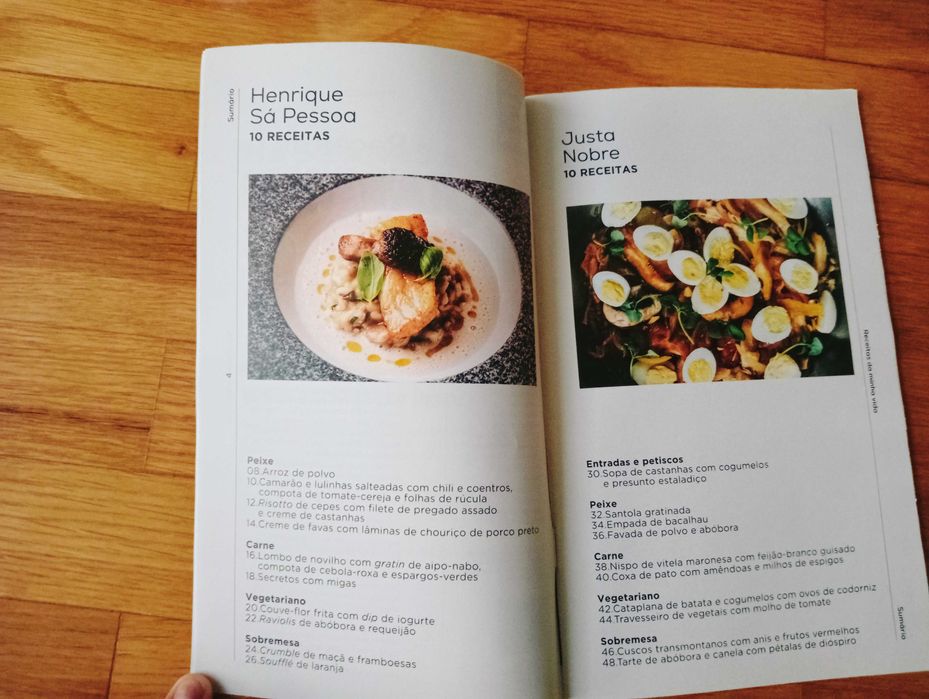 Caderno Receitas da minha vida