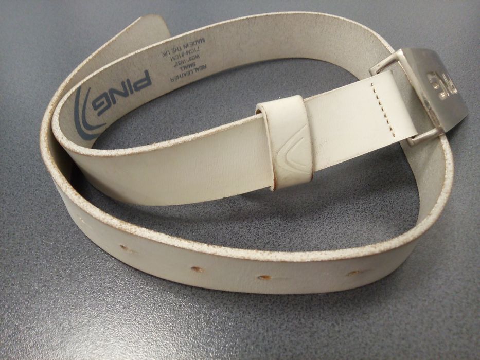 Pasek skórzany damski