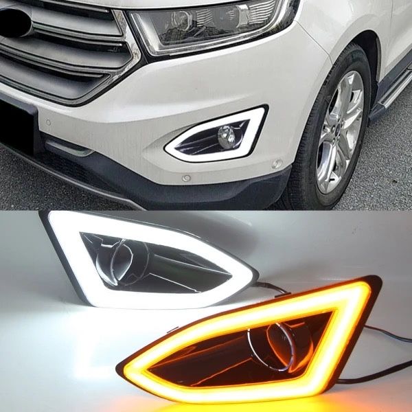 Ходовий вогонь рамка дхо led Ford Edge 15-18 Форд едж дхо
