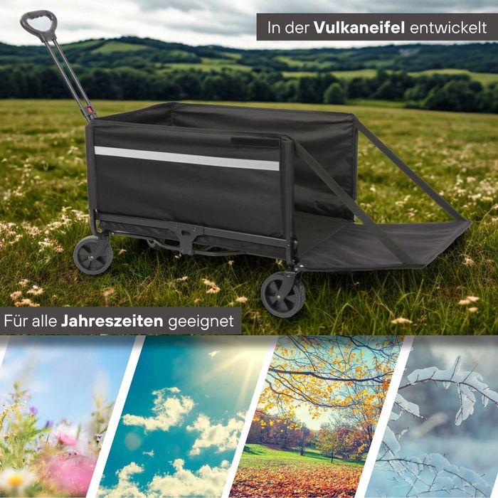 Wozek plazowy turystyczny piknikowy 120