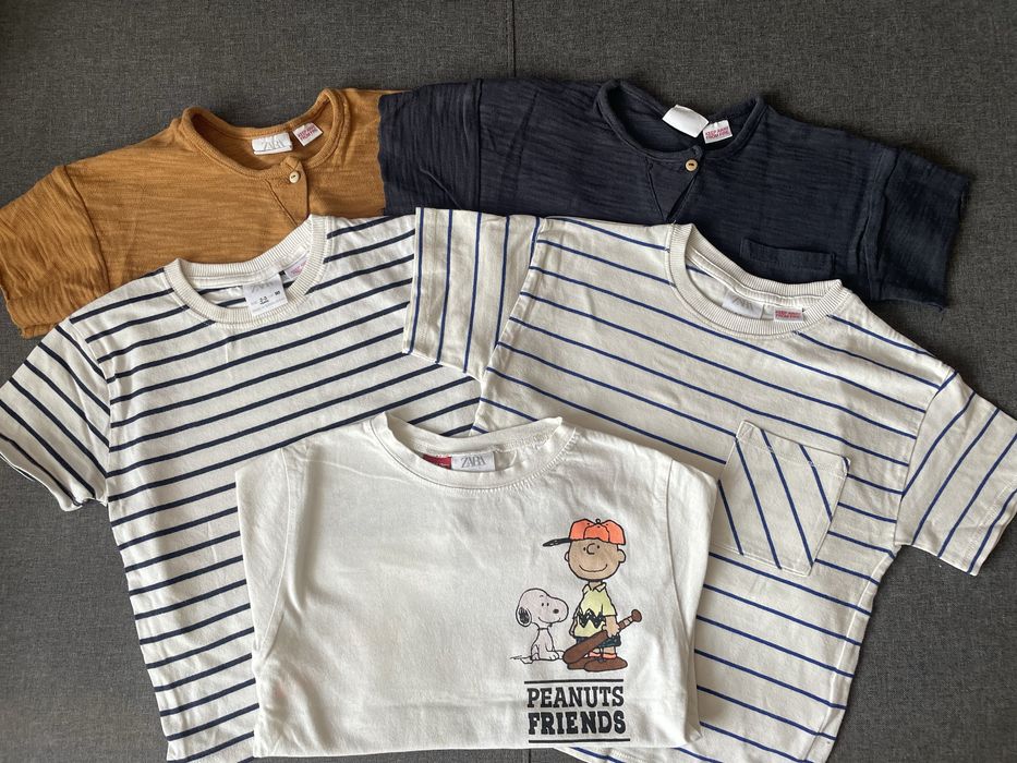 Футболки Zara 2-3 роки