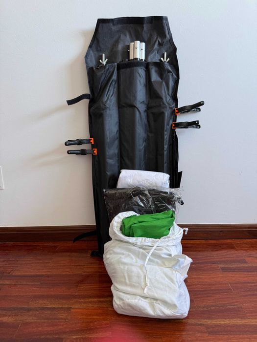 Green Screen PIXETOOL 3x3m + Suporte e 3 Fundos