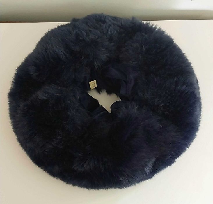 Gola de Pescoço Vintage em Pelo