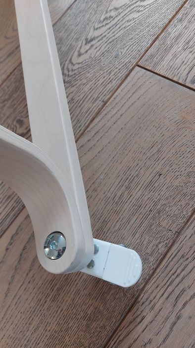 Lozeczko kółkach kołyska niemowlęce wozek  ikea alksvard