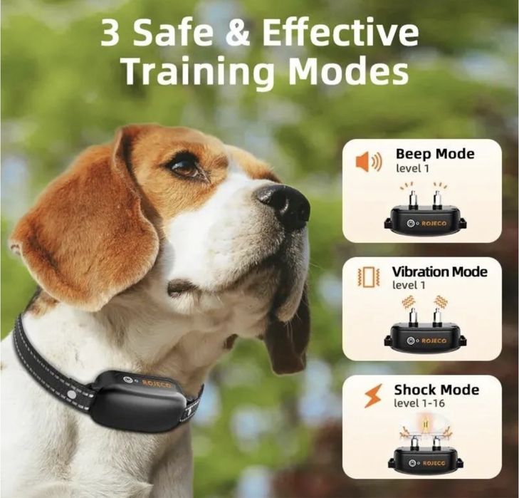 Электронный ошейник для дрессировки собак Rojeco PD521!