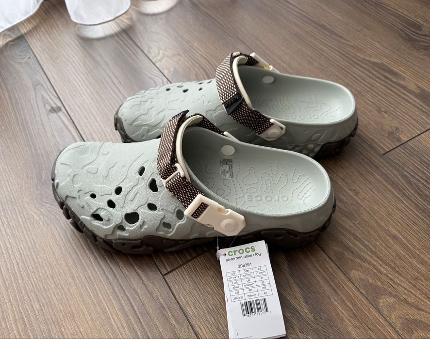 Crocs All Terrain Atlas Clog M11/45 Сірий крокс