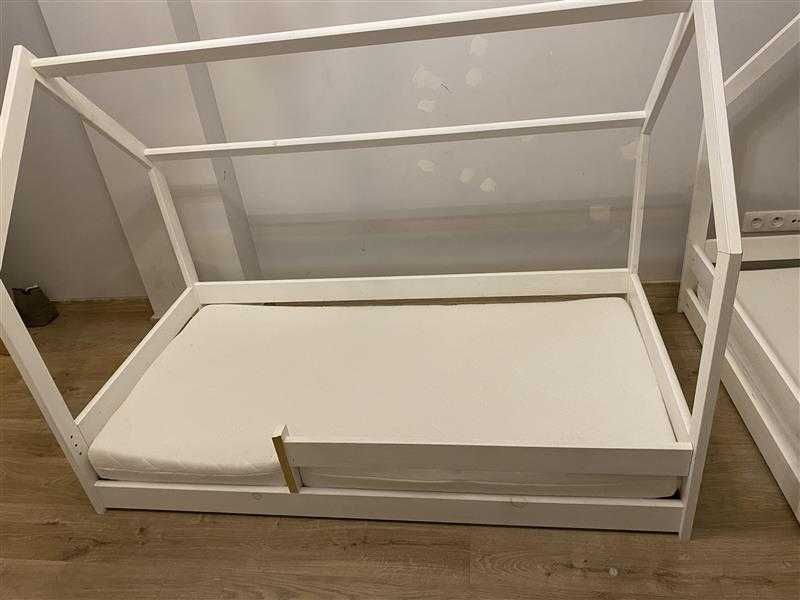 Łóżko domek 160x80 białe