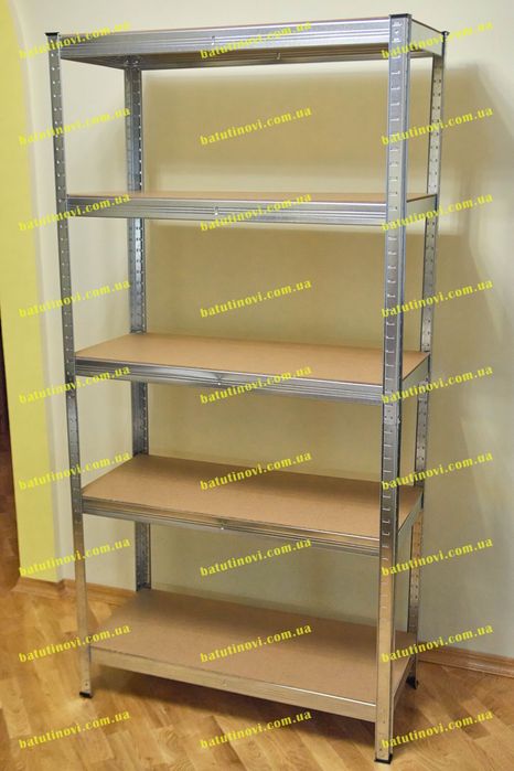 Стелажі металеві розбірні 150 / 180 / 220 см висотою Кутові стелажі