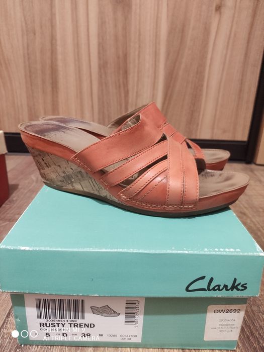 Сабо женские,  фирма Clarks,