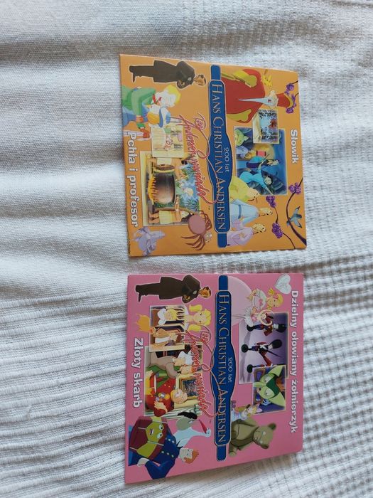 2 x Płyta VCD Hans Christian Andersen 4 bajki