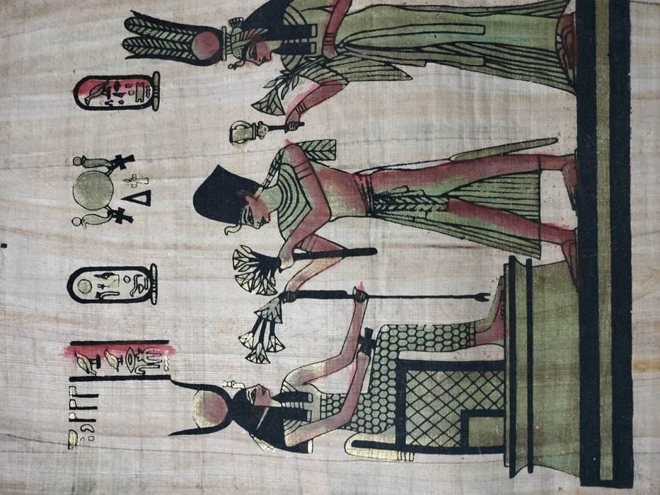 Arte egípcia em bom estado