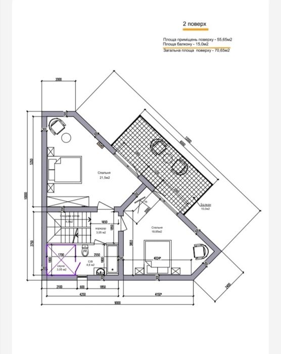 Продам квартиру в таунхаусе 2 ком. в лісі - Бортничі, Київ