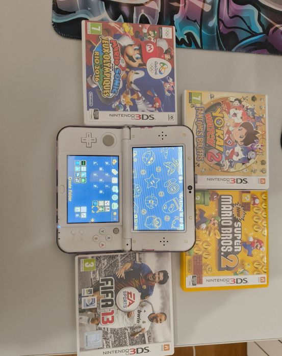 Nintendo New 3DS XL Desbloqueada + Jogos