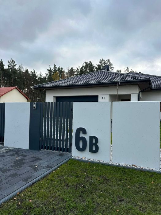 Ogrodzenie grzebieniowe PREMIUM nowoczesne profile palisada pionowa