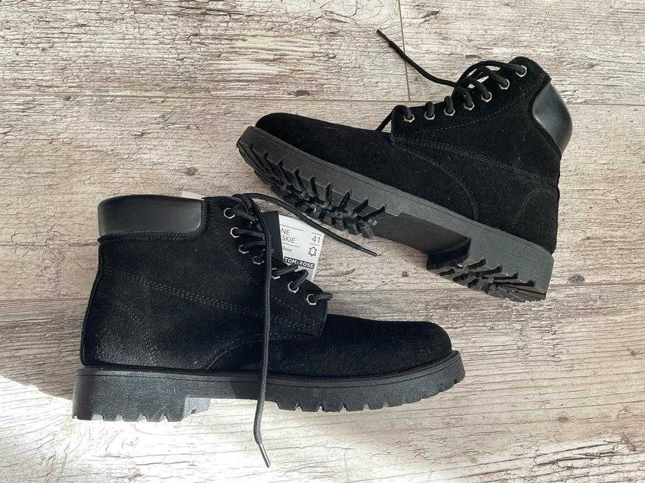 Super skórzane buty roz. 41 , nowe