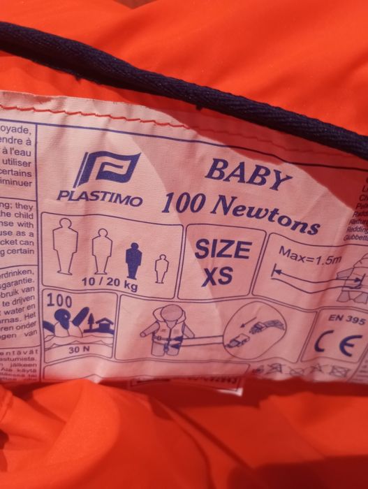 Colete de salvação xs