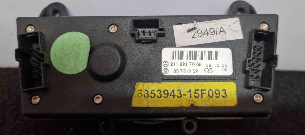 Conjunto de Botões 2118217058 - MERCEDES-BENZ E-CLASS