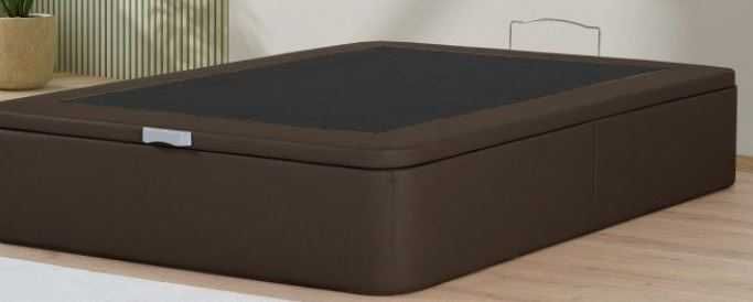 Sommier de cama casal e cabeceira de solteiro