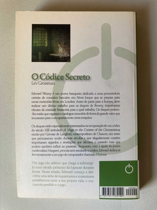 O Códice Secreto, de Lev Grossman