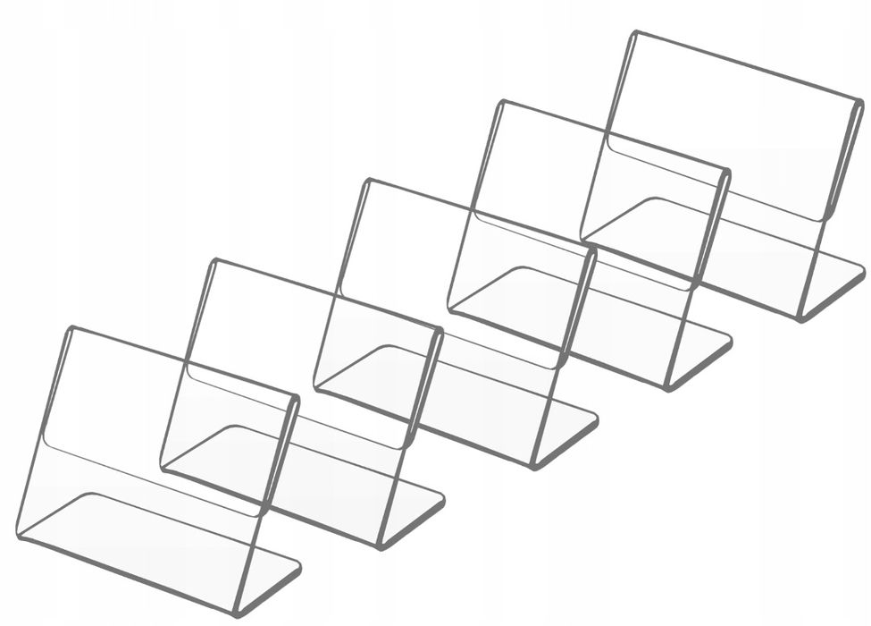 Cenówka 3x2 cm stojak ekspozytor plexy