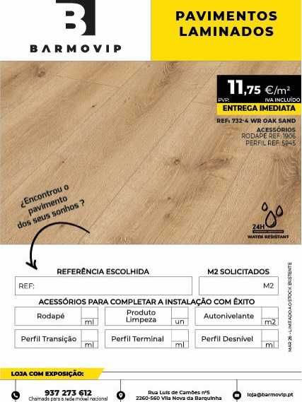 Pavimento Laminado Flutuante 7mm CLASSEN-OAK SAND