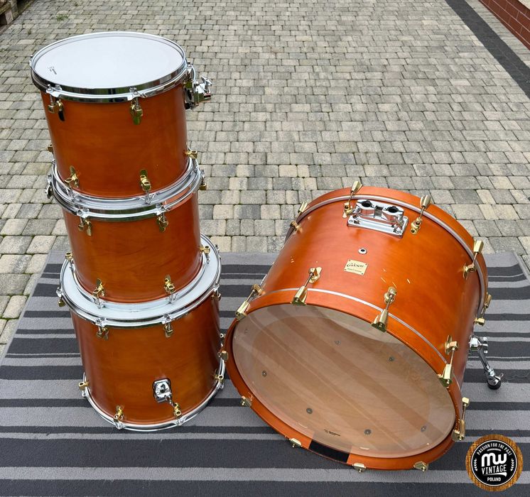 ‼️ Perkusja Cadeson Royal Custom 22", 12", 13", 16" Satin Amber ‼️