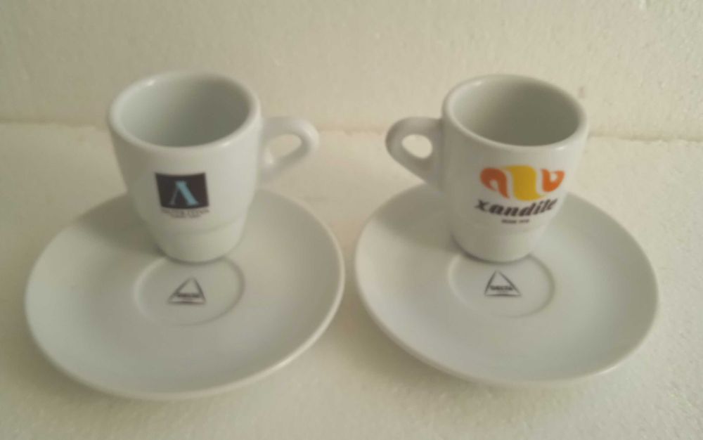 Chávenas de café delta personalizadas